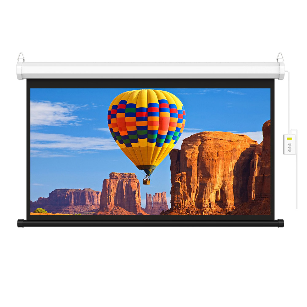 Como uma tela elétrica remota doméstica transforma sua experiência de vida?