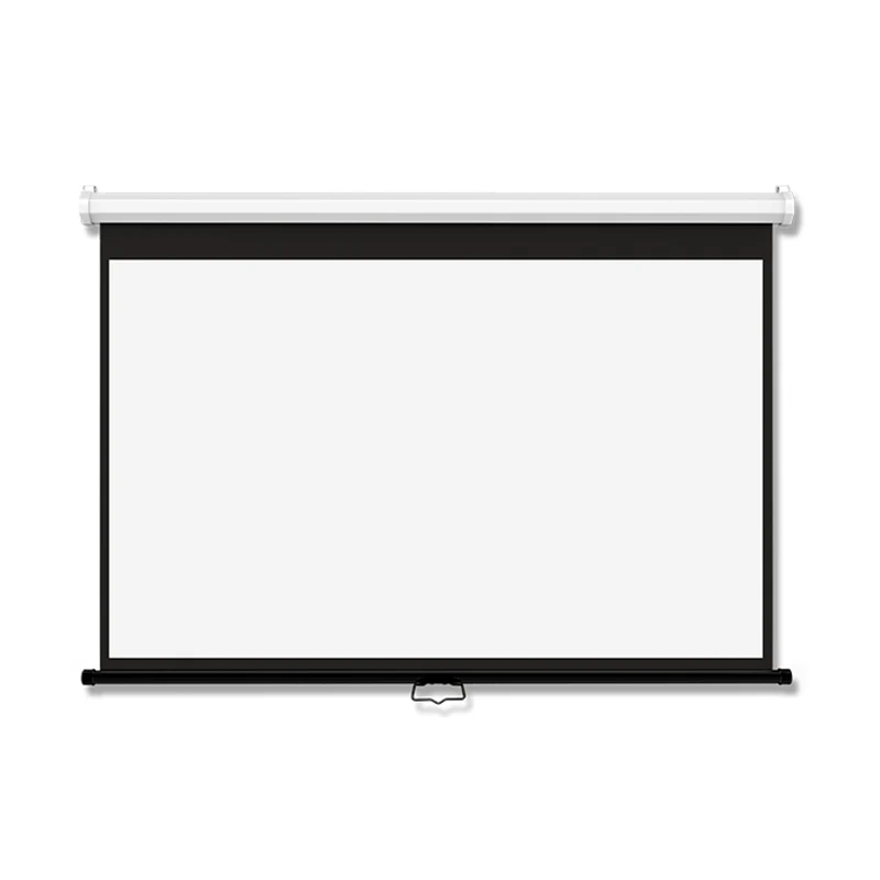 Tela de projeção HD com bloqueio manual
